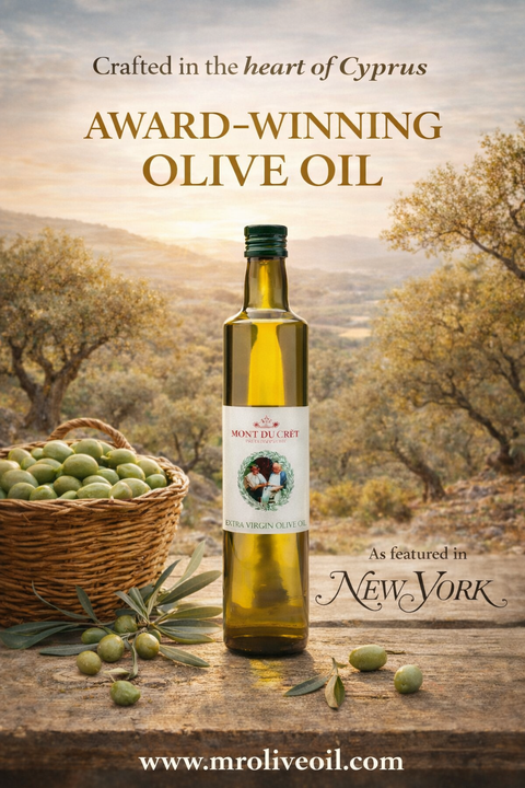 6 x Murat Du Carta 500ml year 25/26 Cyprus Extra Virgin Olive Oil (OFFER)