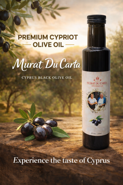 6 x 250ml Cyprus black olive oil year 24/25